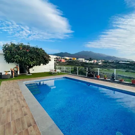 Casa Mango, Con Piscina Y Vistas Al Mar Y Volcan El Paso